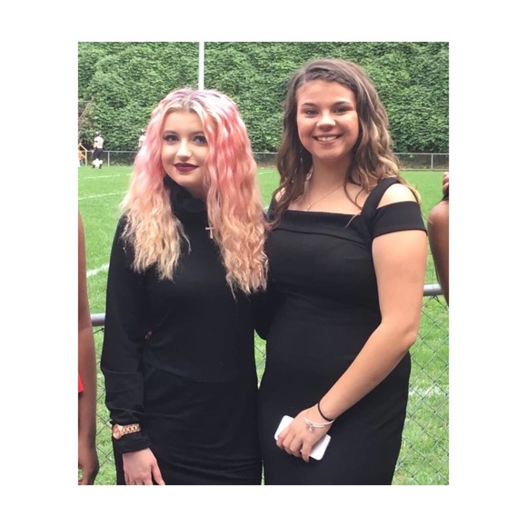 Bodycon turtleneck dress - Picture 2 of 2